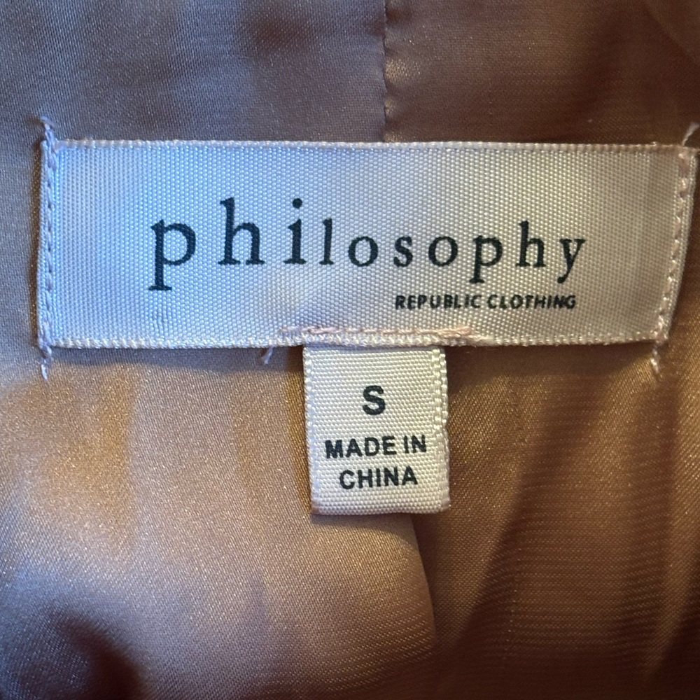 Philosophy Teddy Bear Coat Size S
EUC - Picture 5 of 12